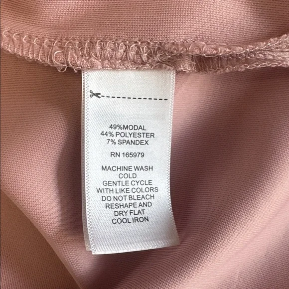 Cable & Gauge Women's Drop Shoulder Top - Light Pink - Picture 7 of 7